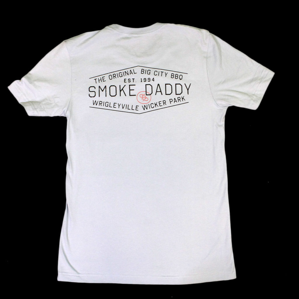promotional printing methods at Smoke Daddy Restaurant