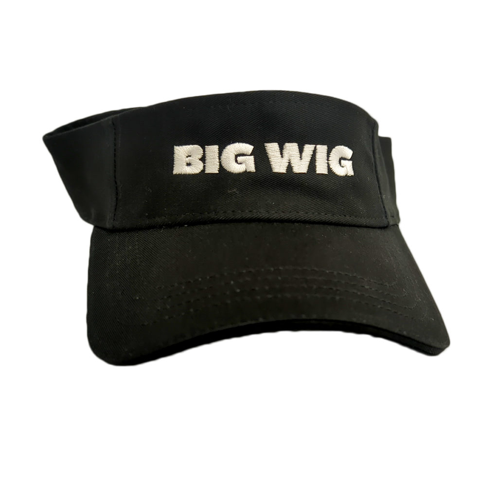 custom visor for big wig chicago