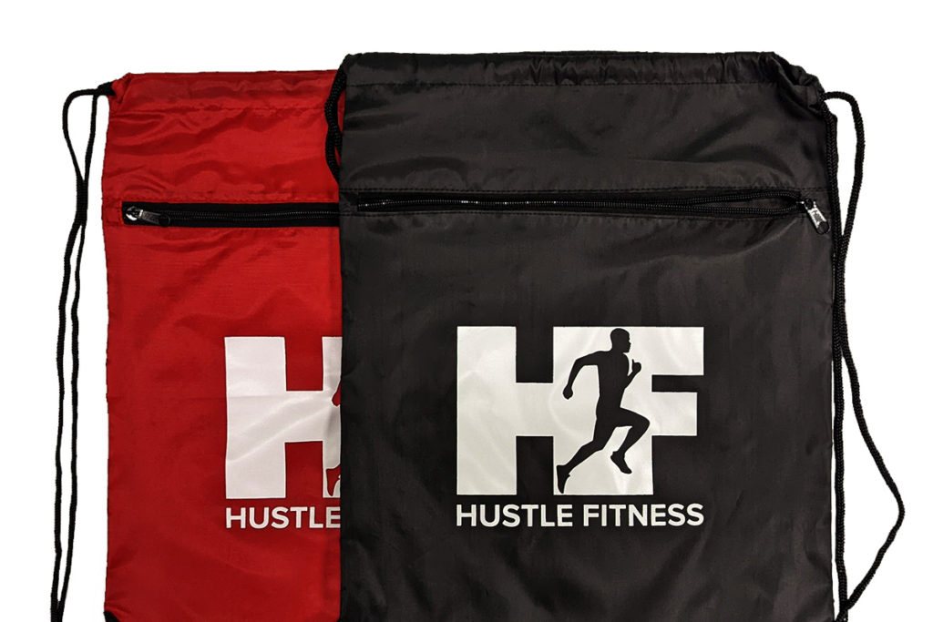 customized sportswear drawstring bags