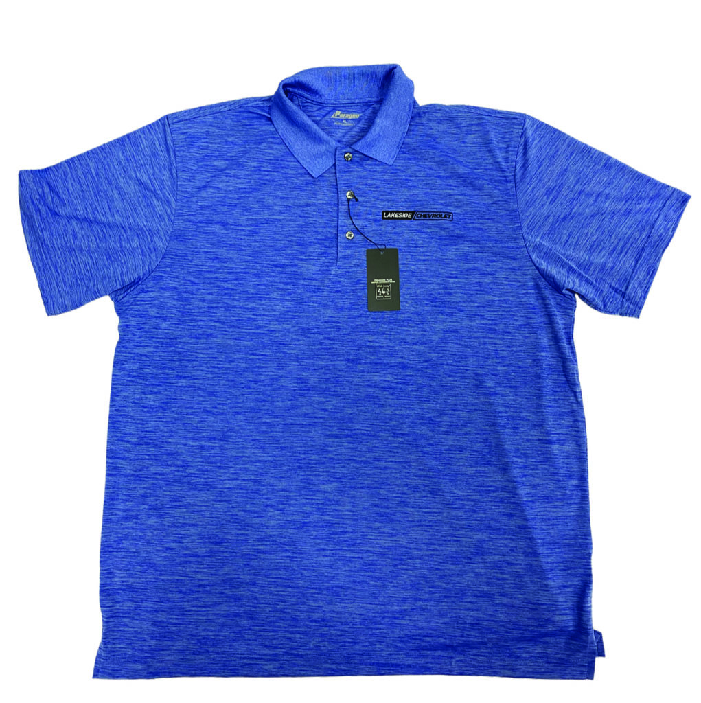 LSC blue polo shirt