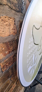 contour cut view of PVC Signage
