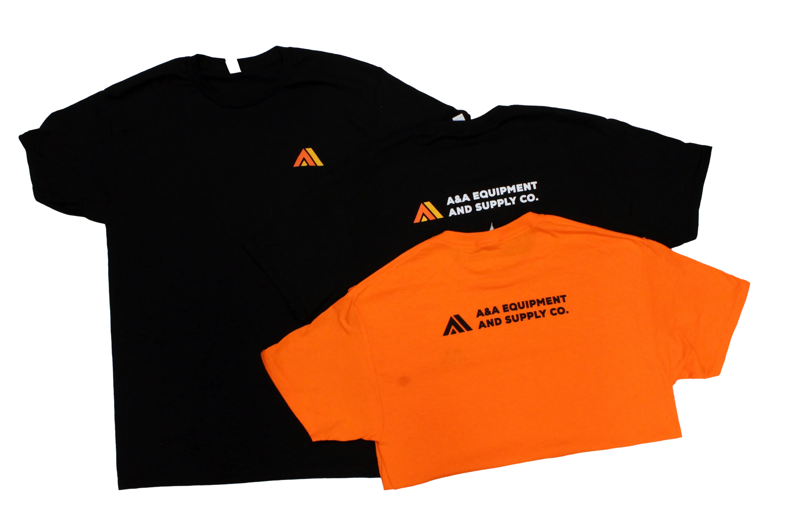 collection view of black and safety colored custom construction apparel